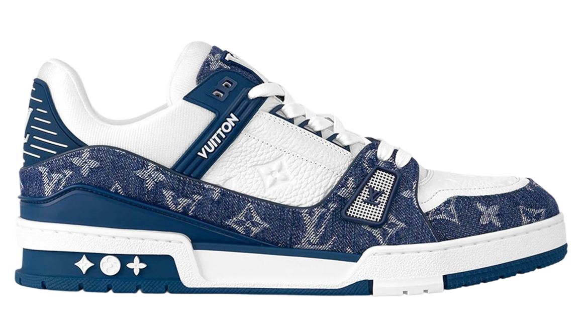 Louis Vuitton Blue Trainer Denim